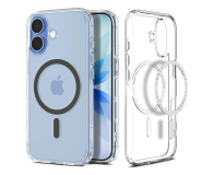 Etui do telefonów SPIGEN Ultra Hybrid Mag Magsafe do Iphone 17 Clear/Graphite 8800283315134